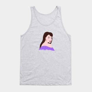 Abstract woman's portrait Tank Top